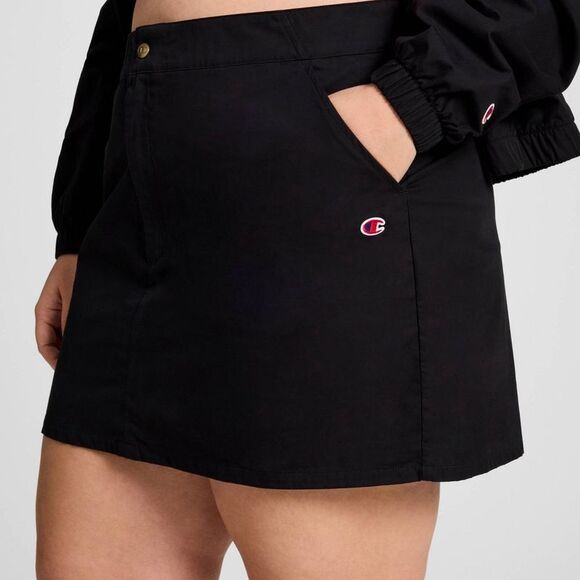 Champion - Women's Woven Pencil Skirt - Black 22 Black - Picture 4 of 4